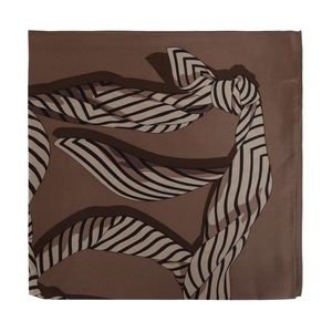 Authentic!!! Totême Totême Knotted Monogram Scarf